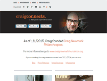 Tablet Screenshot of craigconnects.org
